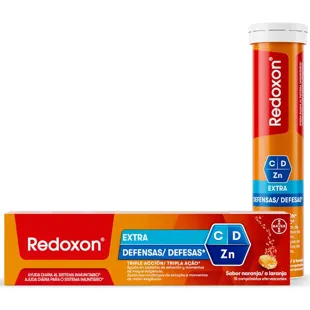 Redoxon Extra Defenses Orange 15 Effervescent Tablets