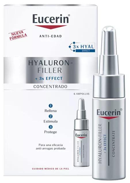 Eucerin Hyaluron Filler Concentrado Antiarrugas Sérum 6 Ampollas