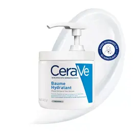 CeraVe Soins Baume Hydratant Visage Corps Pot Pompe 454g