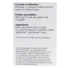 Phytalessence Pépins de Courge Bio 60 capsules