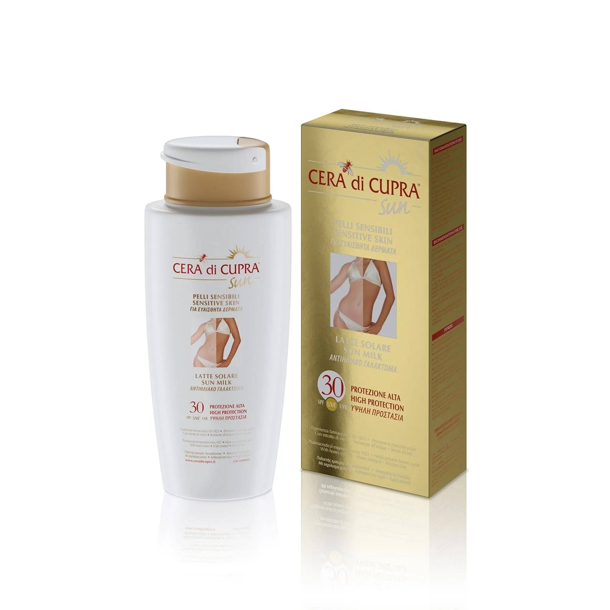 Cera Di Cupra Sun Latte Solare Corpo SPF 30 Pelle Sensibile 200 ml