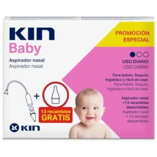 Kin Baby Nasensauger + 10 kostenlose Nachfüllungen