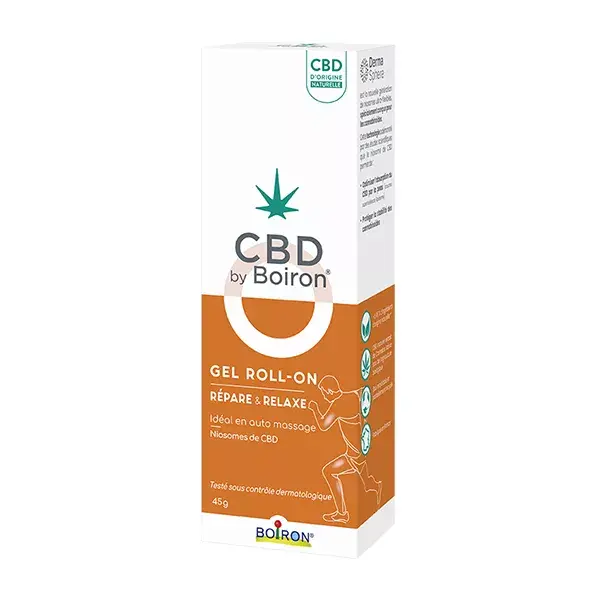 CBD By Boiron Gel Roll On Répare et Relax 45g