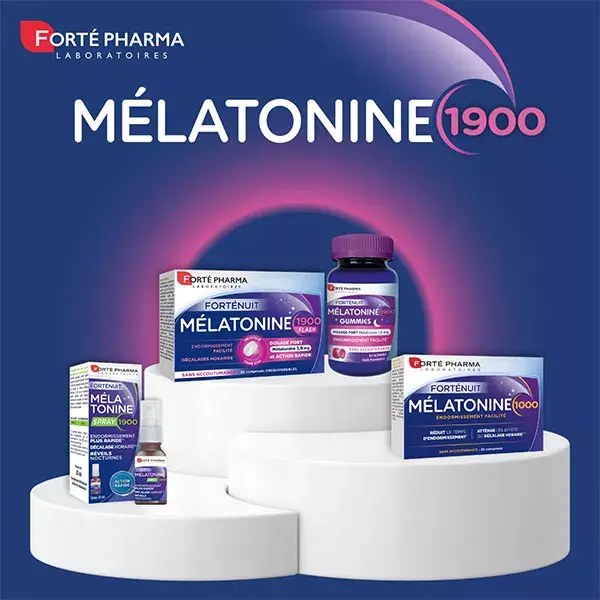 Forté Pharma FortéNuit Melatonin 1900 Fast Sleep Gummies 30 gummies