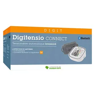 Marque Verte Digitensio Connect Misuratore di Pressione Automatico Bracciale