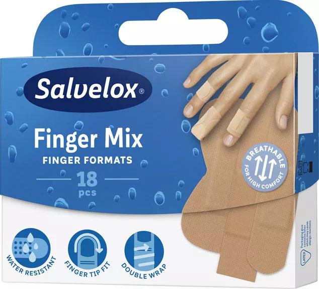 Salvelox Extra Proteção Finger Mix Curativos Variados 18 unis