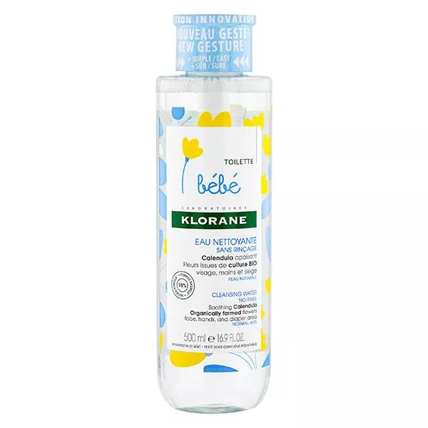 Klorane Bébé Calendula Eau Nettoyante sans Rinçage 500ml