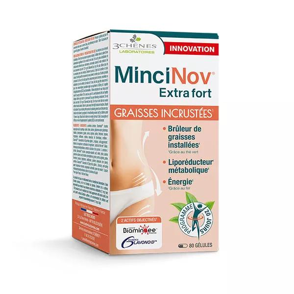 3 Chênes Minceur Mincinov Extra Strength 80 cápsulas