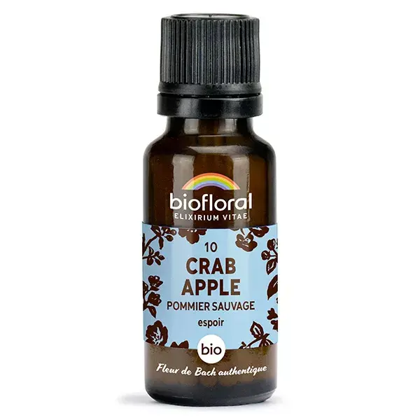 Biofloral 10 Crab Apple Pommier Sauvage Granules Bio Fleur De Bach 19,5 Gr