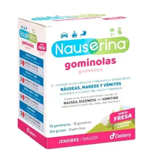 Deiters Nauserina Gummies Strawberry Flavor 18 Units