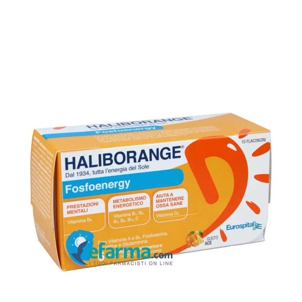 Haliborange Fosfoenergy Integratore di Fosforo 10 Flaconcini