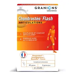 Granions Chondrostéo Flash 40 gélules