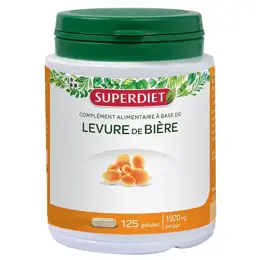 Superdiet Levure de Bière 125 gélules