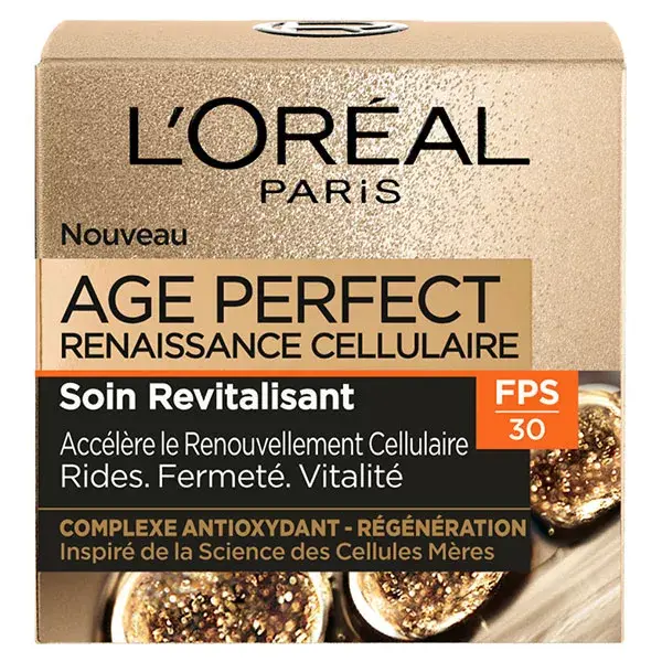 L'Oréal Paris Age Perfect Renaissance Cellulaire Soin Revitalisant SPF30 50ml