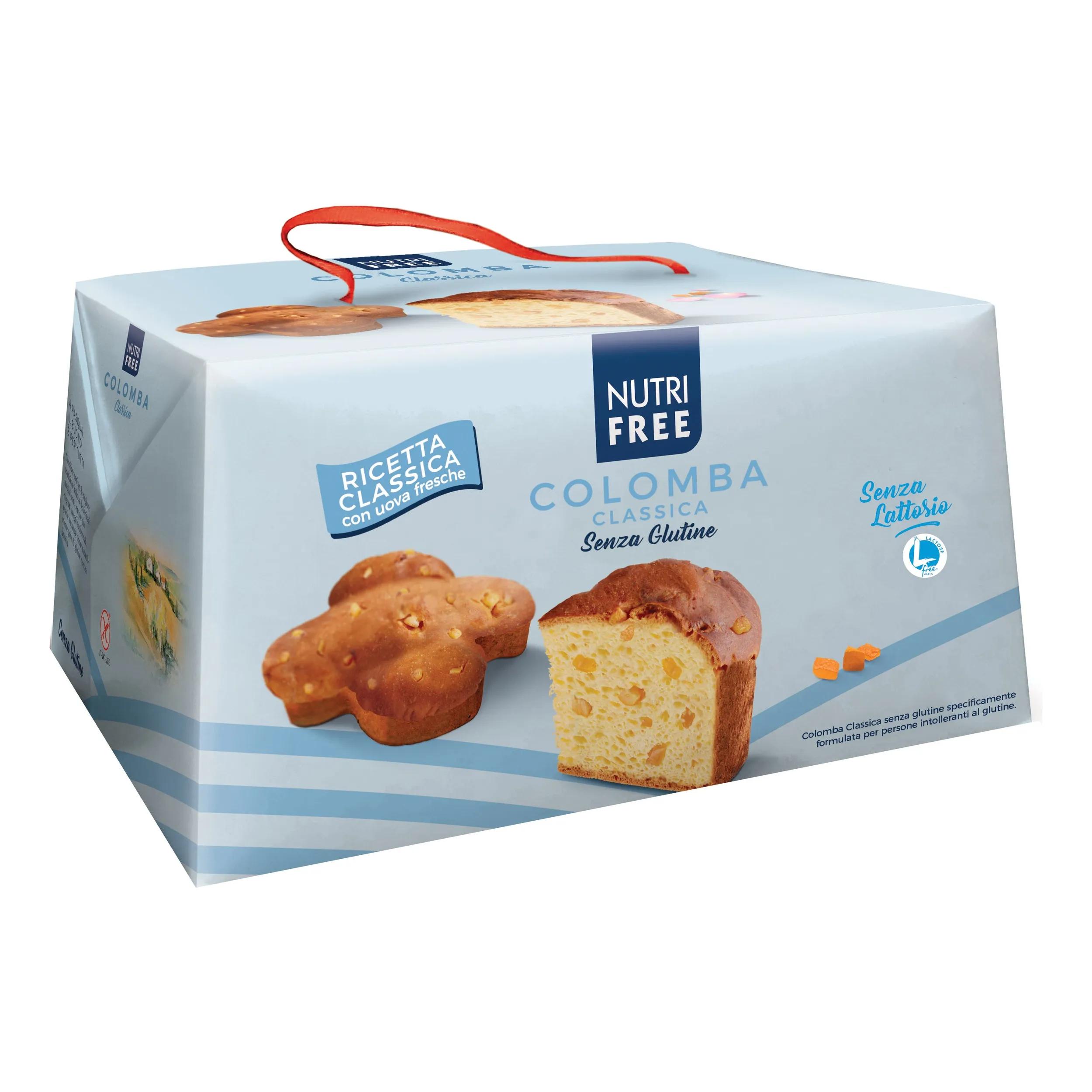 Nutrifree Colomba Classica Senza Lattosio e Senza Glutine 550 g