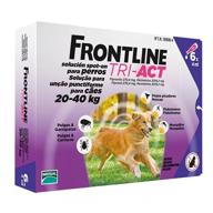 Frontline Tri Act Perros 20-40 kg 6 Pipetas