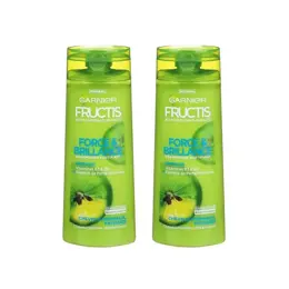 Garnier Fructis Force & Brillance Shampooing Fortifiant Lot de 2 x 250ml