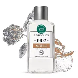 Berdoues 1902 Eau de Cologne Naturelle 98% Naturel 245ml