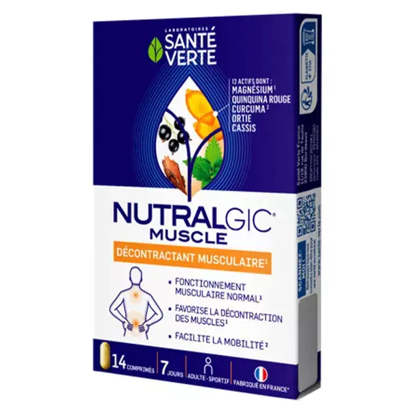Santé Verte Nutralgic Músculos14 comprimidos