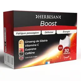 HERBESAN Fatigue, Défense, Energie Complexe Boost - Cure de 30 jours