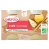 Babybio Fruits Pot Poire de Provence +4m Bio 2 x 130g