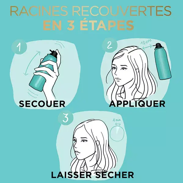 L'Oréal Paris Magic Retouch Spray Retouche Racines Châtain 75ml