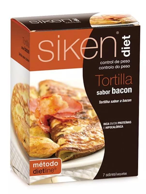 Siken Tortilla Bacon 7 Saquetas