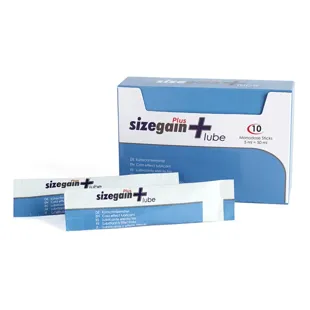 500 Cosmetics Sizegain Plus Lubricant Lube Cold Effect 10x5 ml