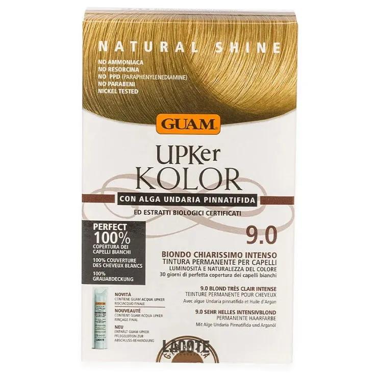 Guam Upker Kolor Tinta Per Capelli 9.0 Biondo Chiarissimo Intenso