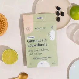 Epycure Minceur et Digestion Gummies Détoxifiants Perte de Poids & Détox 60 gummies