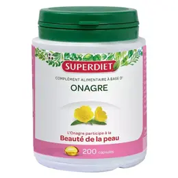 Superdiet Huile d'Onagre 200 capsules