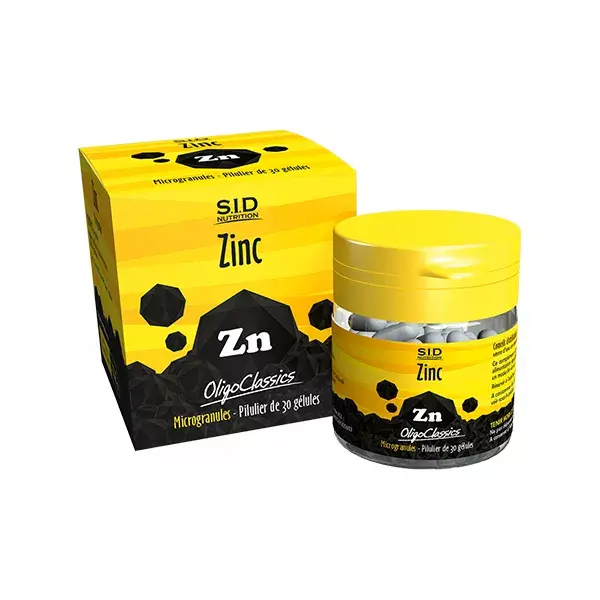 SID Nutrition Oligo Classics Zinc 30 gélules