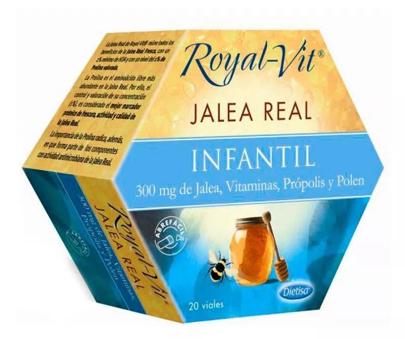 Dietisa Royal Vit  Jalea Real Infantil Defensas Ampollas 200 ml