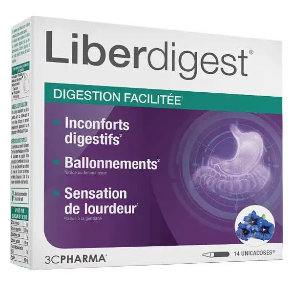 3C Pharma Liberdigest 14 single doses
