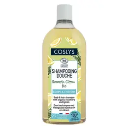 Coslys Shampoing Douche Romarin Citron Bio 750ml