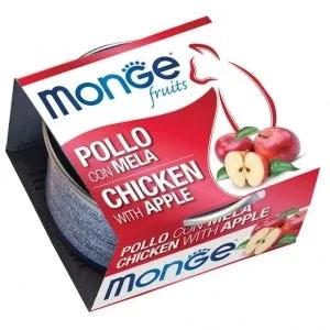 Monge Fruits Pollo Con Mela Cibo Umido Per Gatti Adulti 80G