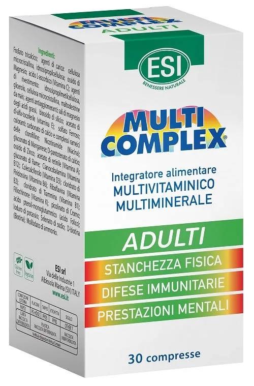 Esi Multicomplex Adulti Integratore Vitamine e Sali Minerali 30 Compresse