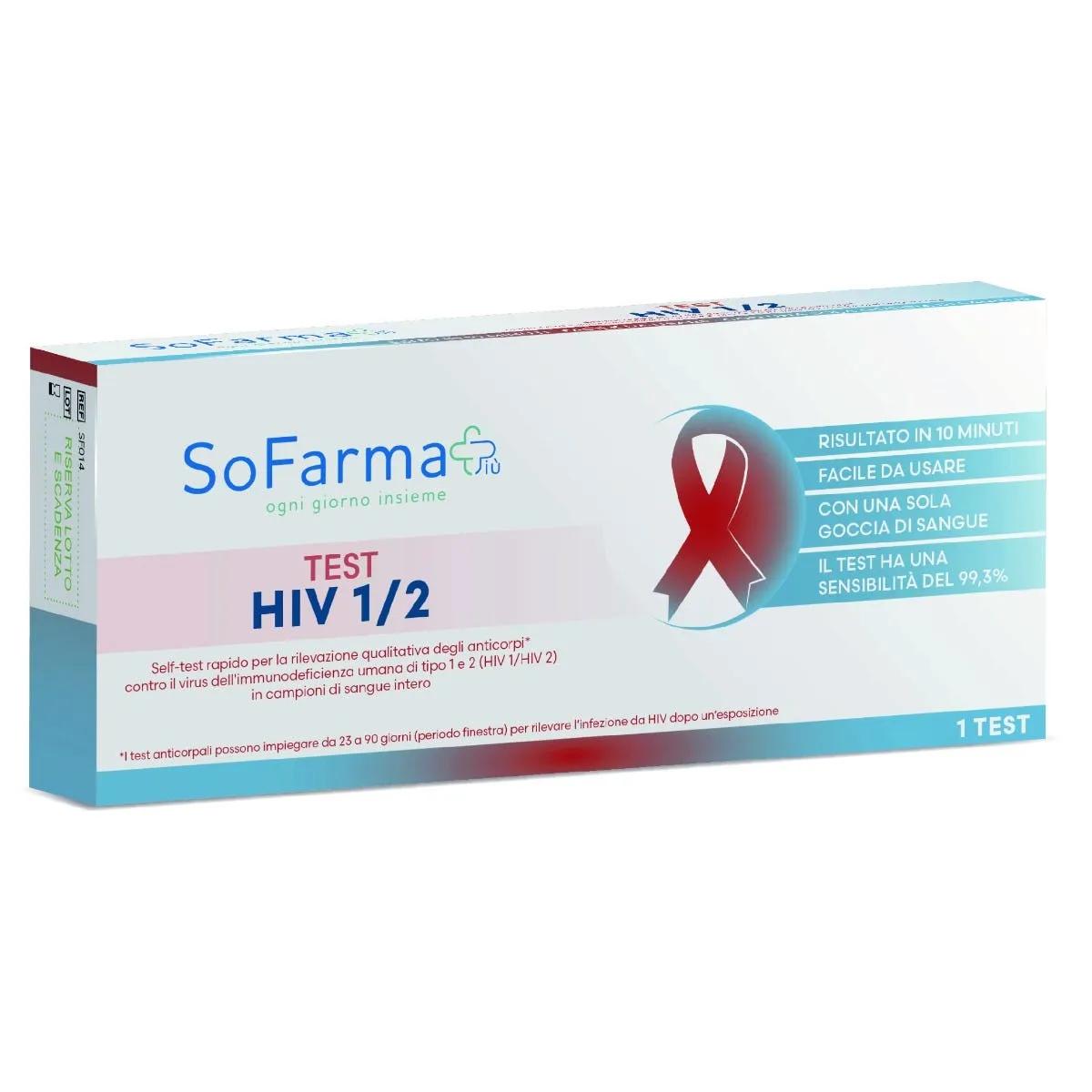 SoFarmapiù Test HIV Autodiagnostico 1 Test