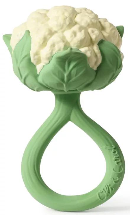 Oli&Carol Cauliflower Rattle Teether