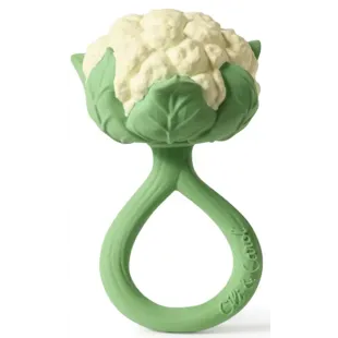 Oli&Carol Mordedor Sonajero Cauliflower