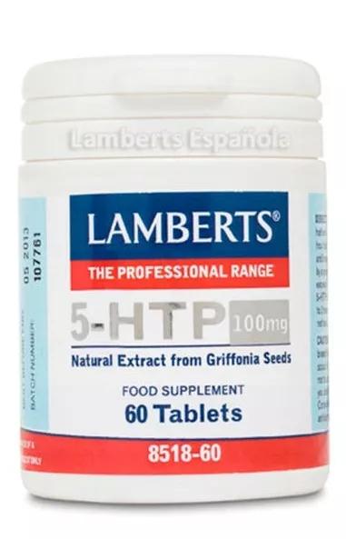 Lamberts 5-HTP 100mg 60 Comprimidos