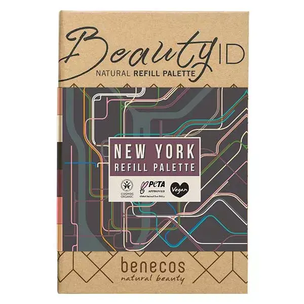 Benecos Pre-Filled Make-Up Palette Small New York 12g