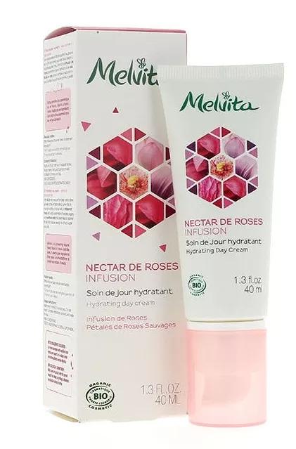 Melvita Day Cream Hydration Água Floral de Rosas 40ml