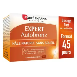 Forté Pharma Expert Autobronz Autobronzant Naturel 45 comprimés