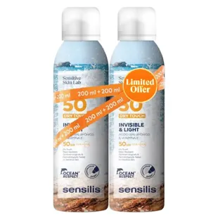 Sensilis Toucher Sec SPF 50 2x200 ml