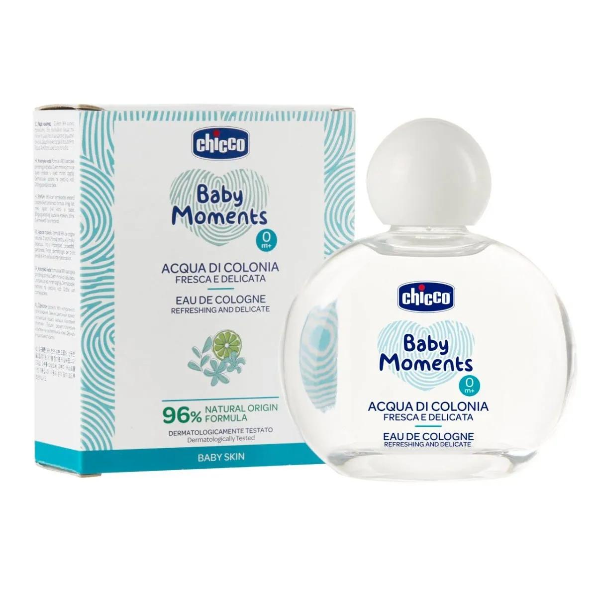 Chicco Baby Moments Acqua Di Colonia Fresca e Delicata 100 ml