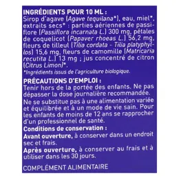 Puressentiel Sommeil & Détente Sirop Douce Nuit Enfant Bio 125ml