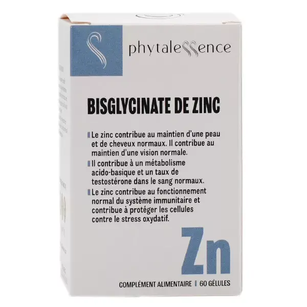 Phytalessence Bisglicinato di Zinco 60 Capsule