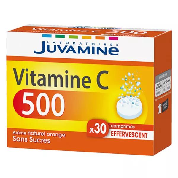 Juvamine Vitamina C 500 Effervescente Senza Zuccheri 30 Compresse