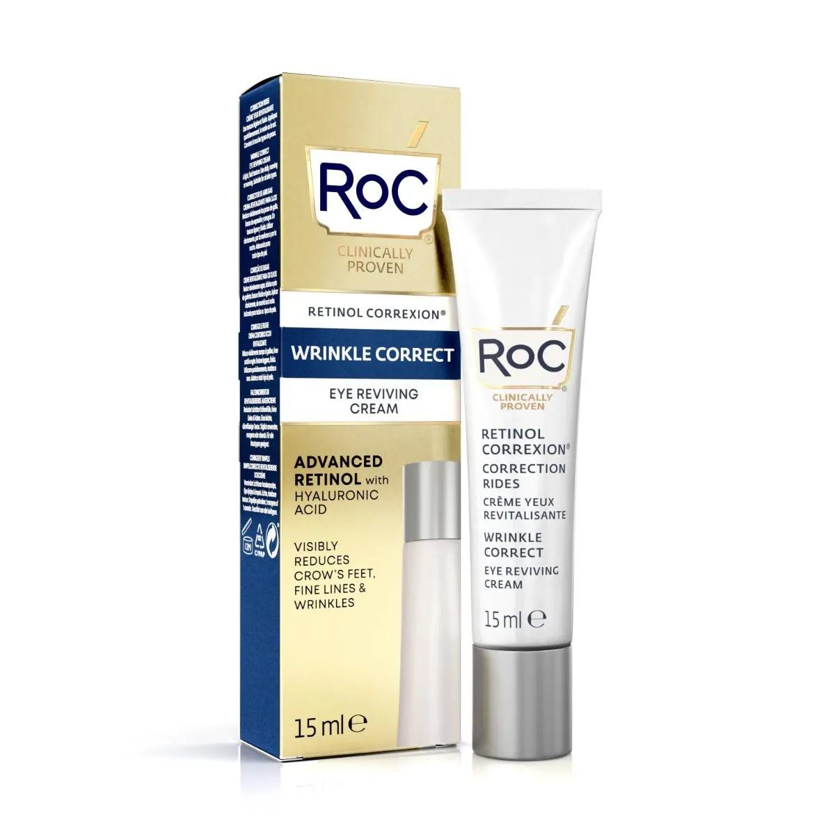 RoC Retinol Correxion Wrinkle Correct Crema Occhi Rivitalizzante 15 ml